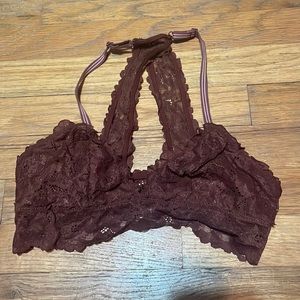 Brown aerie bralette